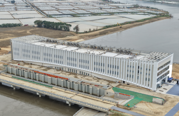 亚洲单体流量最大泵站正式通水